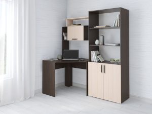 Стол Квартет -12+ Стеллаж 1