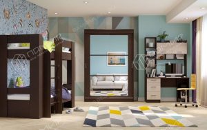 СОФИЯ Кровать КР800 двухъярусная К2 1