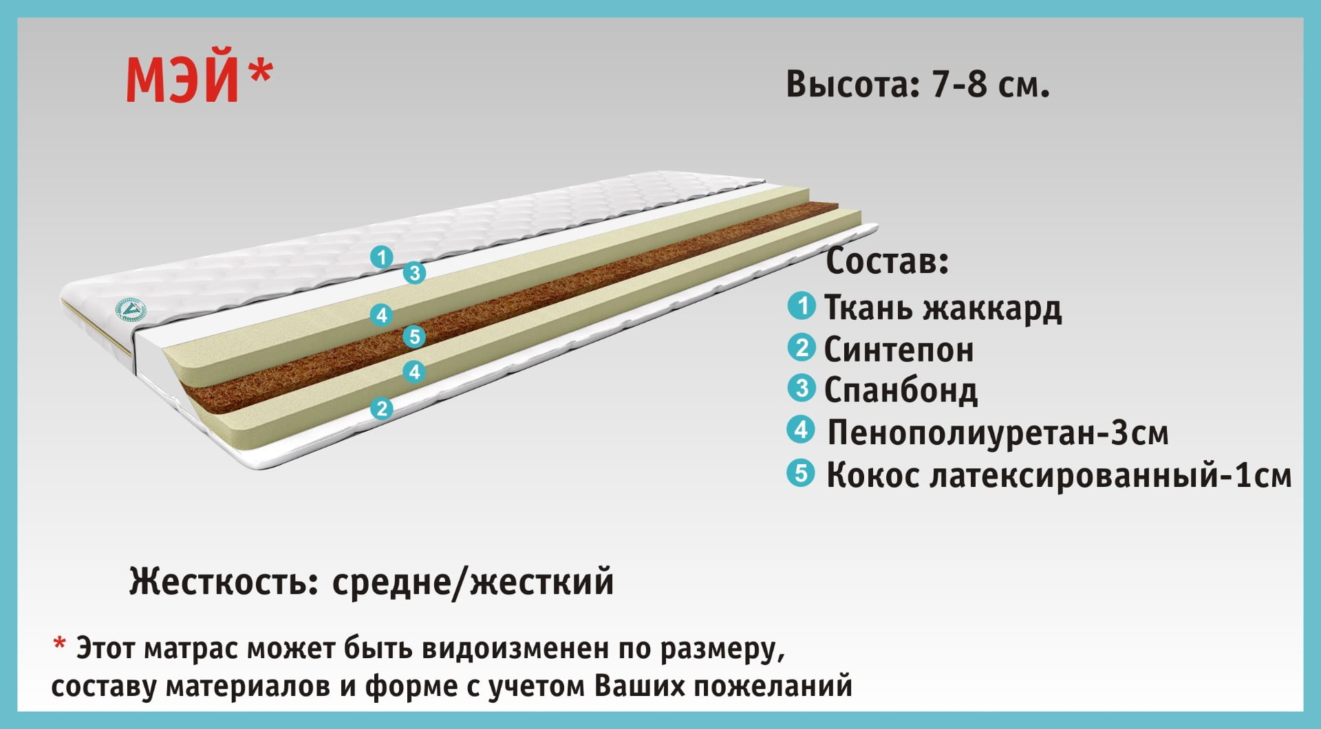 Матрас Мэй 2 Матрас Мэй 2