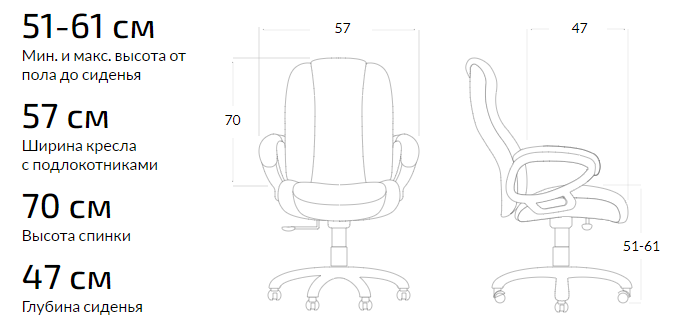 Кресло Практик PRACTIC PLT Tetchair 2